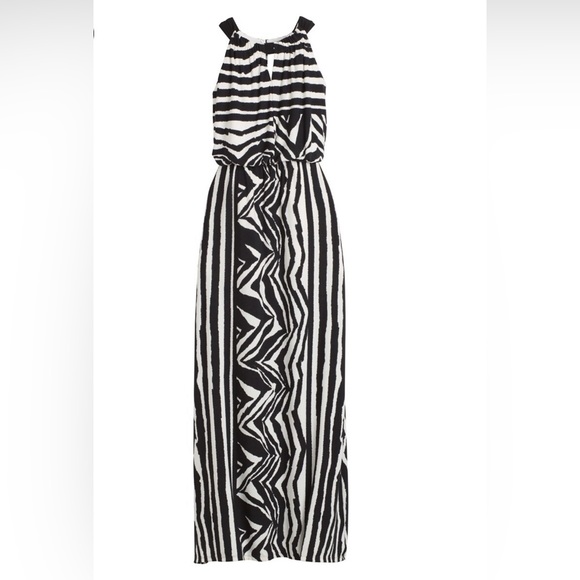 Chico’s Zebra Print Maxi Knit Dress - Picture 4 of 16